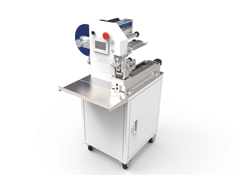 T107线材对折贴标机